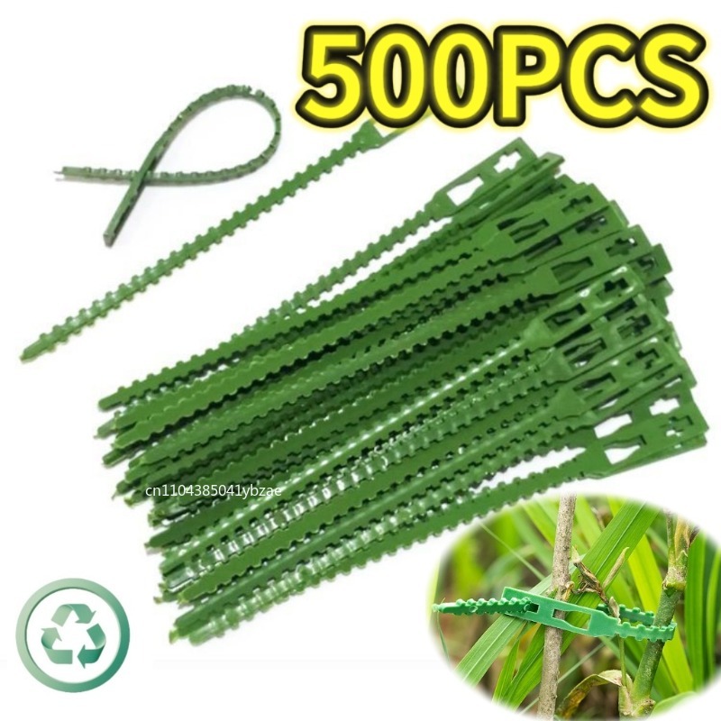 Vine Climbing Plastic - 50-1000 Uds bridas de plástico ajustables