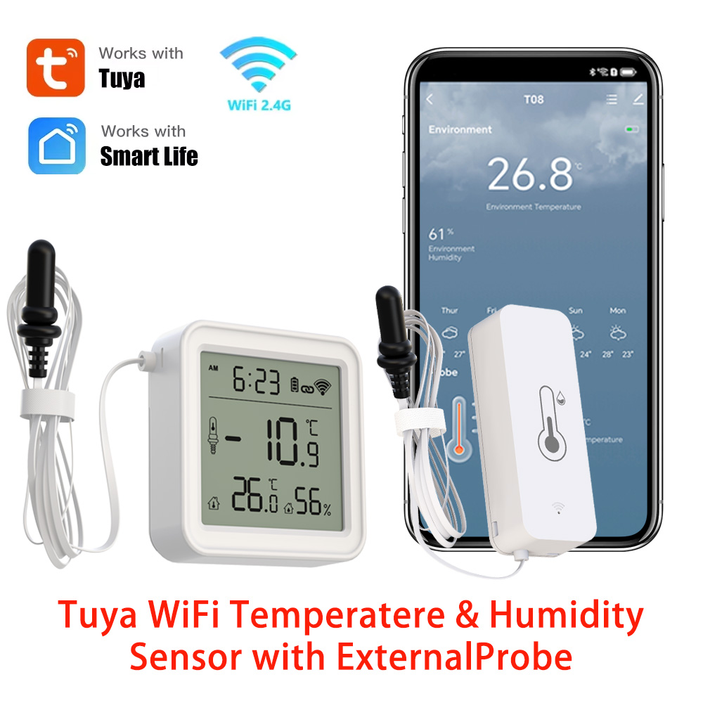 Digital Hygrometer Probe - Sensor de Temperatura y Humedad WiFi