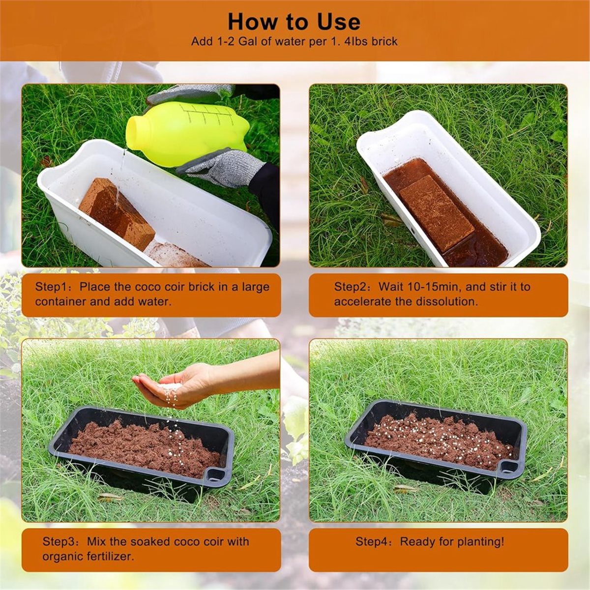 【CALIDAD ESTABLE】Paquete de 3  - Substrate Coconut Fiber reseña y precio